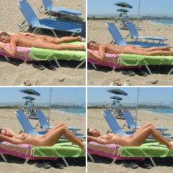 Naked Sunlounger