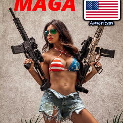 Miss November 2024 - Make America Great Again Freedom Fighter Babe