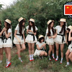 Miss June 2025 - Beautiful Chinese Octuplet Sisters